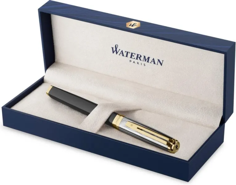 πένα waterman exception dlx special edition black gt 18k - Waterman