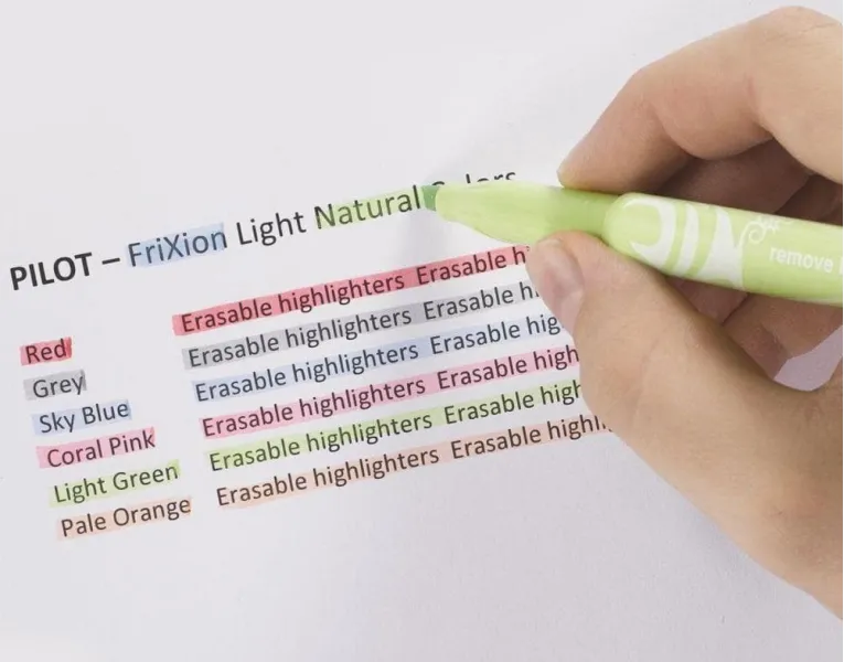 Μαρκαδόρος υπογράμμισης pilot frixion light natural γαλάζιο - Pilot