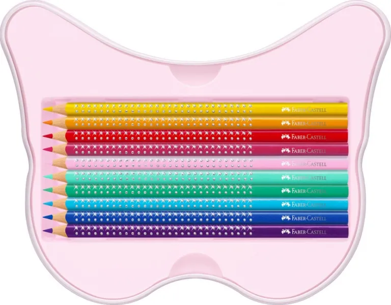 Ξυλομπογιές faber castell sparkle πεταλούδα 20 χρώματα - Faber castell