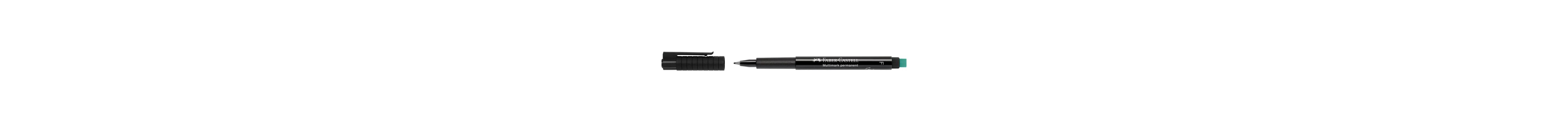 Μαρκαδόρος faber castell multimark f black - Faber castell