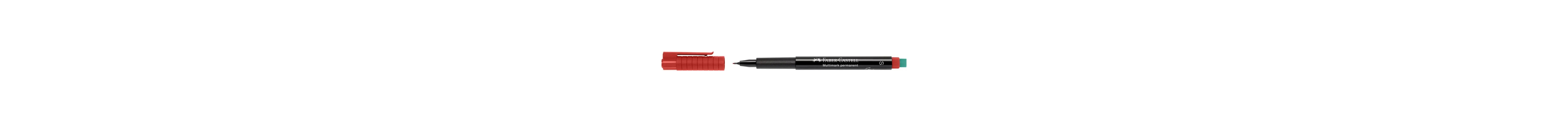 Μαρκαδόρος faber castell multimark s red - Faber castell