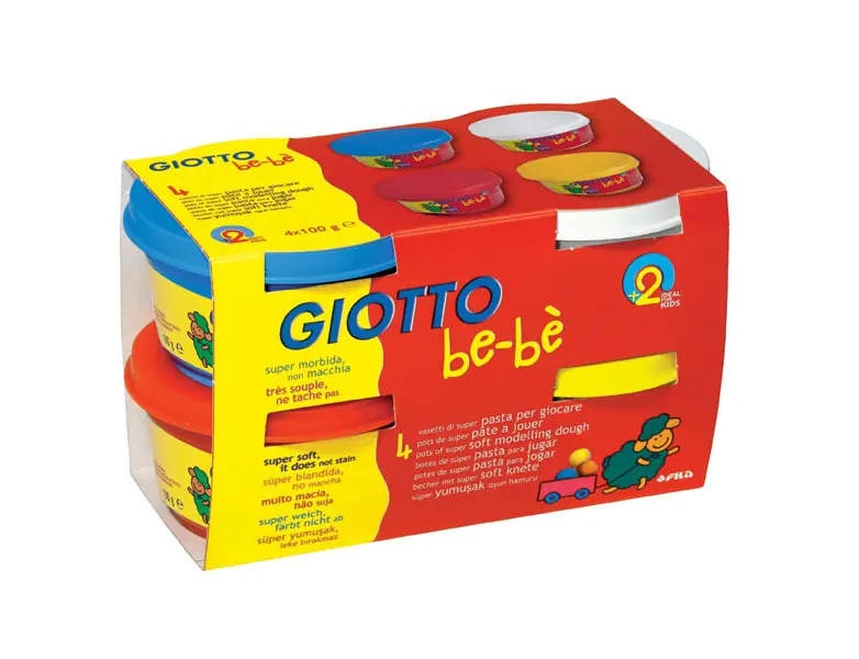 πλαστοζυμαράκια giotto bebe 4x100gr. - Giotto