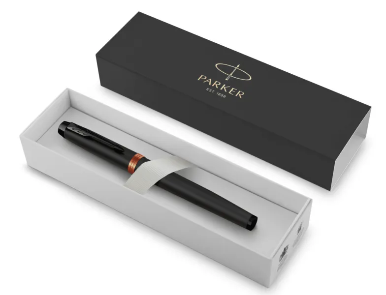 στυλό parker im black orange vibrant ring rollerball - Parker