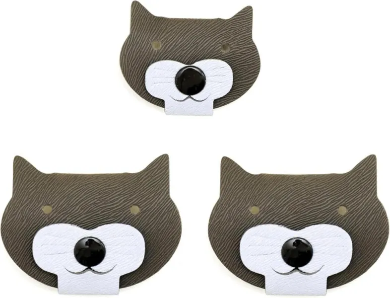 πιάστρα καλωδίων cat cable ties 3 τεμάχια kikkerland - Kikkerland