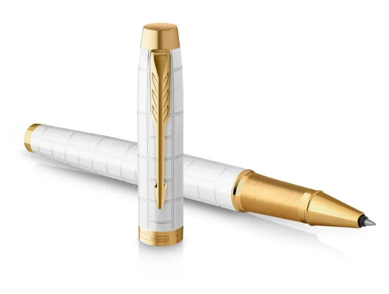 στυλό parker i.m premium pearl gt rollerball με δώρο σημειωματάριο - Parker