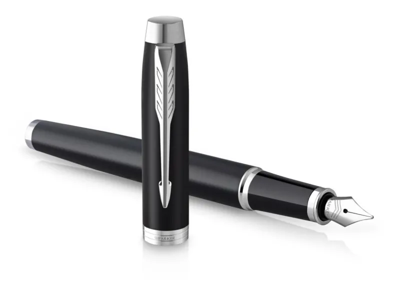 πένα parker i.m essential matte black ct με δώρο σημειωματάριο - Parker