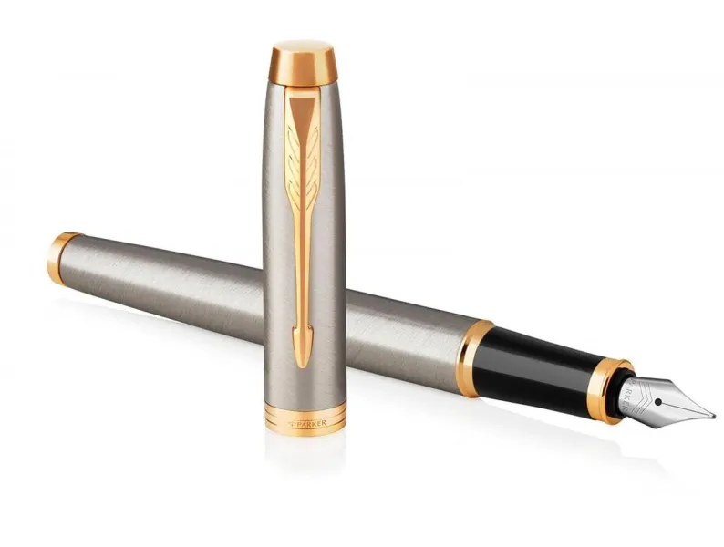 πένα parker i.m core brushed metal gt με δώρο σημειωματάριο - Parker