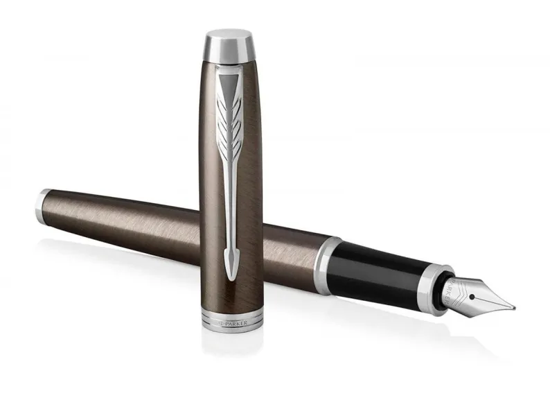 πένα parker i.m core dark espresso ct με δώρο σημειωματάριο - Parker