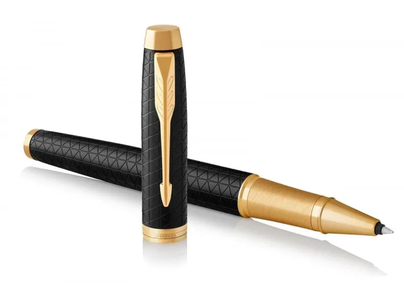 στυλό parker i.m. premium black gold gt rollerβall - Parker
