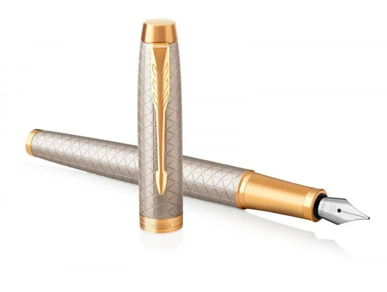 πένα parker i.m premium warm grey gt με δώρο σημειωματάριο - Parker