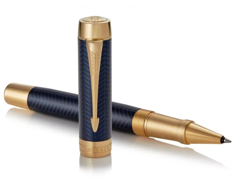 στυλό parker duofold prestige blue chevron gt rollerball - Parker
