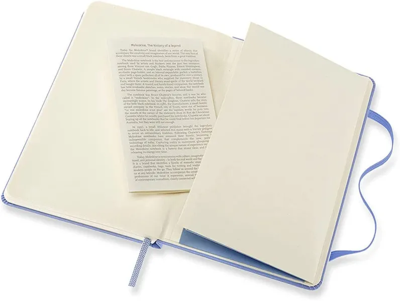 σημειωματάριο moleskine pocket ruled 9x14cm hydrangea hard cover - Moleskine