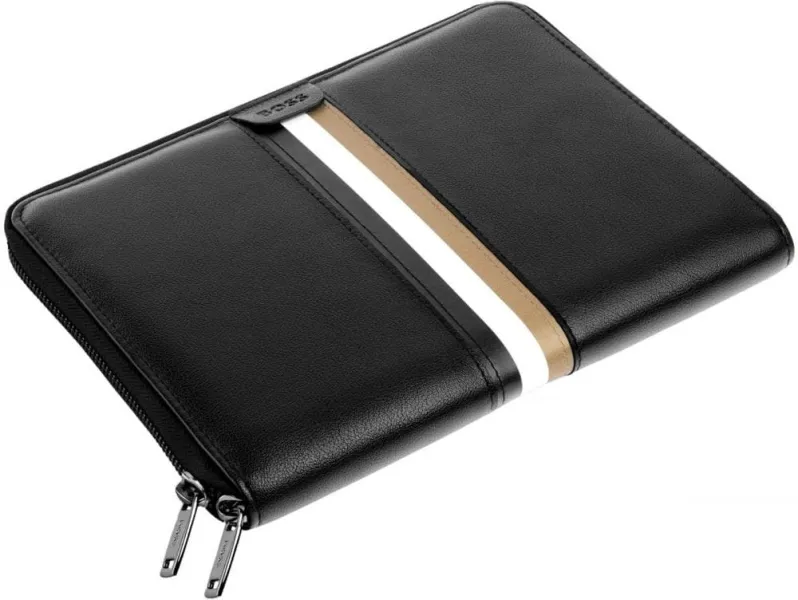 Ντοσιέ hugo boss a5 conference folder zip iconic black - Hugo boss
