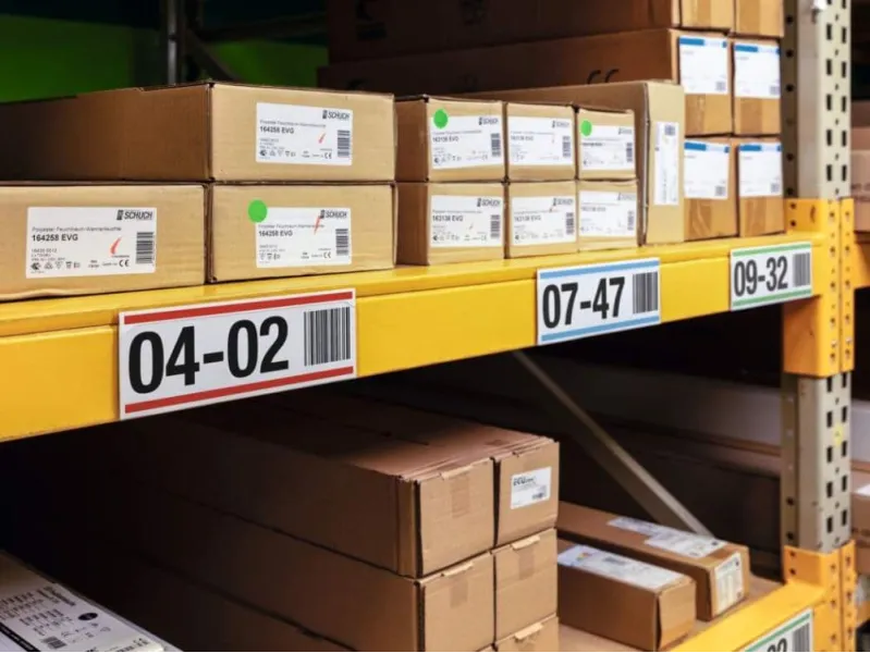 Θήκη ετικετών ραφιών σκληρή αυτοκόλλητη durable 21x7.4cm - Durable