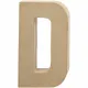 Γράμμα χάρτινο μεγάλο d 20cm - Deco