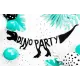 Γιρλάντα diy dynoparty - Deco