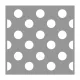 στένσιλ rayher 30,5x30,5εκ. polka dots - Rayher