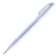 Μαρκαδόρος pentel πινέλο brush sign pen light grey - Pentel