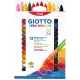 Κηρομπογιές giotto cera bicolor διπλές 12 τεμάχια - Giotto