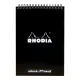 Μπλοκ σπιράλ rhodia α5 dots 80 φύλλα black - Rhodia