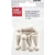πιόνια knorr prandell ξύλινα 37mm 6 τεμάχια - Knorr prandel