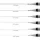 Μαρκαδόρος σχεδίου windsor & newton 0.1 black - Winsor & newton