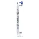 Μαρκαδόρος online callibrush διπλή μύτη blue metallic - Online