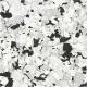 Αλατιέρα flakes terrazzo 90gr ασορτί μαύρο - Deco