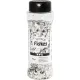 Αλατιέρα flakes terrazzo 90gr ασορτί μαύρο - Deco
