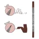 Μαρκαδόρος online callibrush διπλή μύτη brown - Online