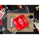 πιάτα χάρτινα red pirate 20x20cm 6 τεμάχια - Partydeco
