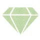 πάστα glitter 80ml green - Aladine