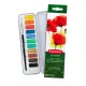 Ακουαρέλες & πινέλο derwent academy 12τεμ. - 