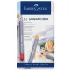 Ξυλομπογιές ακουαρέλας faber castell gold metal 12 τεμ. - Faber castell