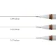 Μαρκαδόρος σχεδίου winsor & newton 0.3 sepia - 