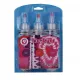 σετ tie dye fuchia-red purple - 