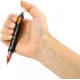 Μαρκαδόρος pentel arts dual metallic brush black & red - Pentel