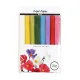 χαρτιά γκοφρέ λουλουδιών 180% strech 25x60cm 105gr 8 ρολλά - Deco