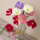 χαρτιά γκοφρέ λουλουδιών 180% strech 25x60cm 105gr 8 ρολλά - Deco