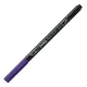 Μαρκαδόρος lyra aqua brush duo 6520038 violet - Lyra