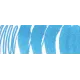 Μαρκαδόρος lyra aqua brush duo 6520048 cerulean - Lyra