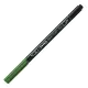 Μαρκαδόρος lyra aqua brush duo 6520073 olive green - Lyra