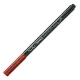 Μαρκαδόρος lyra aqua brush duo 6520090 venetian red - Lyra