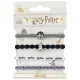 Βραχιόλι - λαστιχάκια για μαλλιά harry harry potter hogwarts & sorting hat hair band set - Harry potter