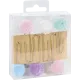 συνδετήρες knorr prandell pom poms pastel 6 τεμάχια - Artemio