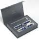 σετ δώρου parker im monochrome blue (fp-bp) - Parker