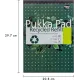 Μπλοκ pukka pad α4 100 σελίδες recycled - Pukka pad