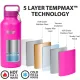 Θερμός healthy human stein bottle poppin pink 946ml - Healthy human