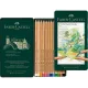 Ξυλομπογιές σε μεταλλική κασετίνα faber castell pitt pastel 12 τεμάχια - Faber castell