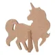 Κατασκευή aladine μονόκεροι mdf 6mm 10cm 6 τεμάχια 3+ - Aladine